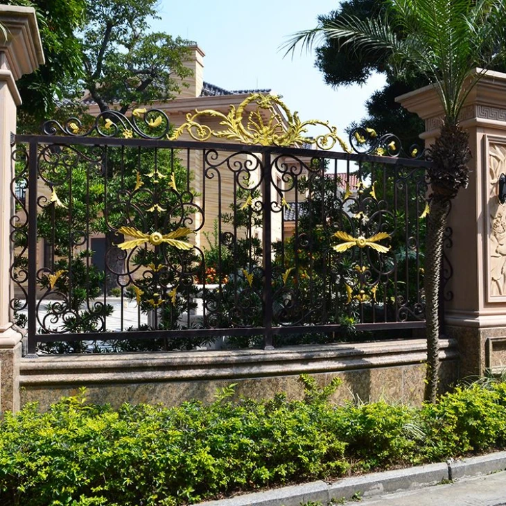 Pagar Taman Logam Aluminium